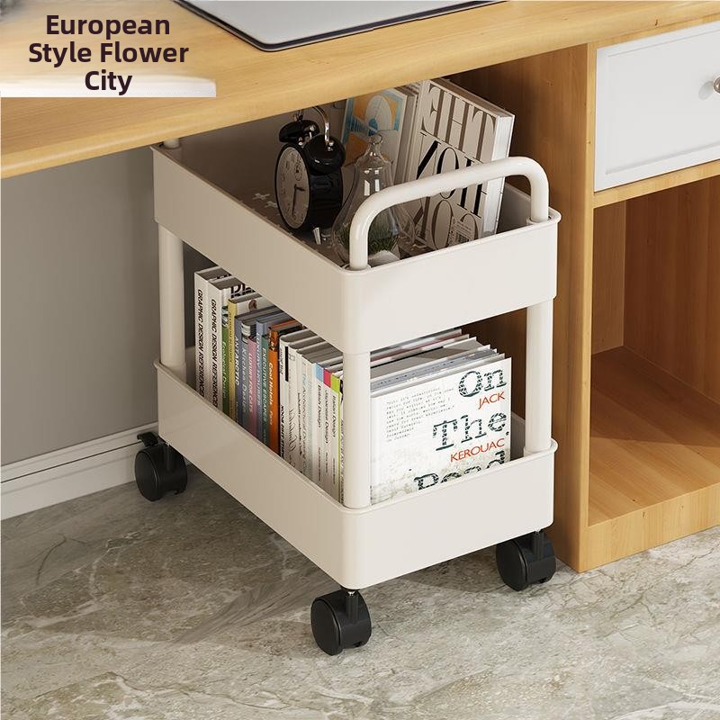 Rolling File Cart - Masa Altı Mobil Kitaplık, Basit Ev