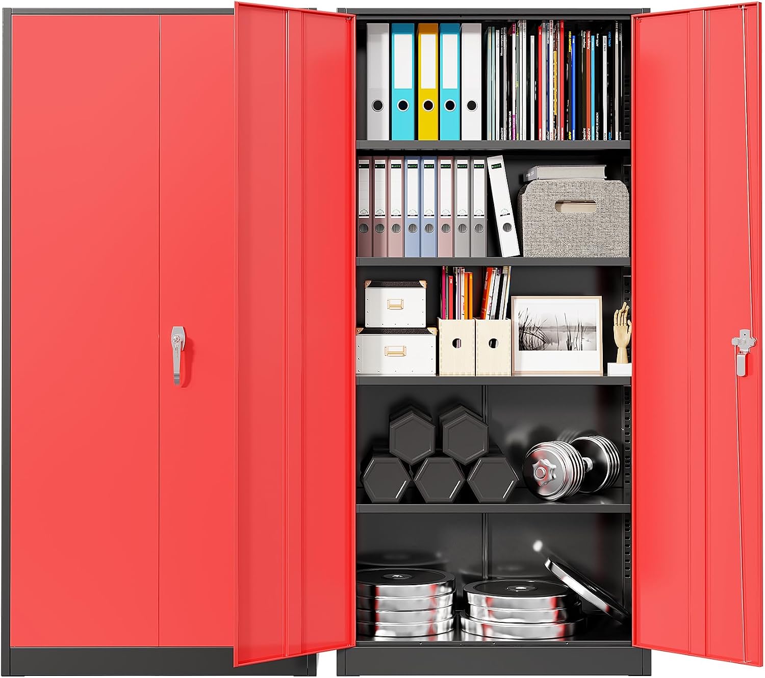 Home Office Organization - Ağır Hizmet Tipi Metal Garaj Depolama