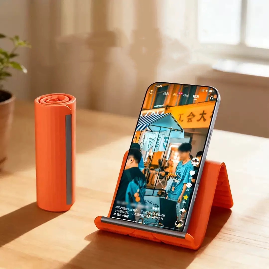 Laptop Stand Foldable - Tembel Taşınabilir Telefon Standı Silikon Masaüstü