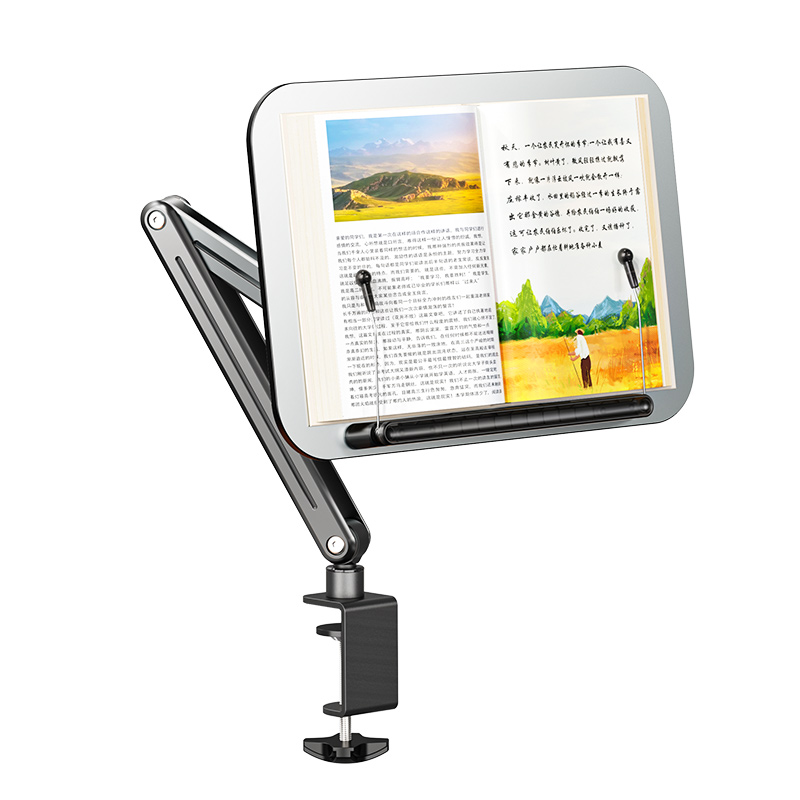 Laptop Stand Foldable - Okumak için Kitap Standı, Pedli/kitaplı Ayarlanabilir