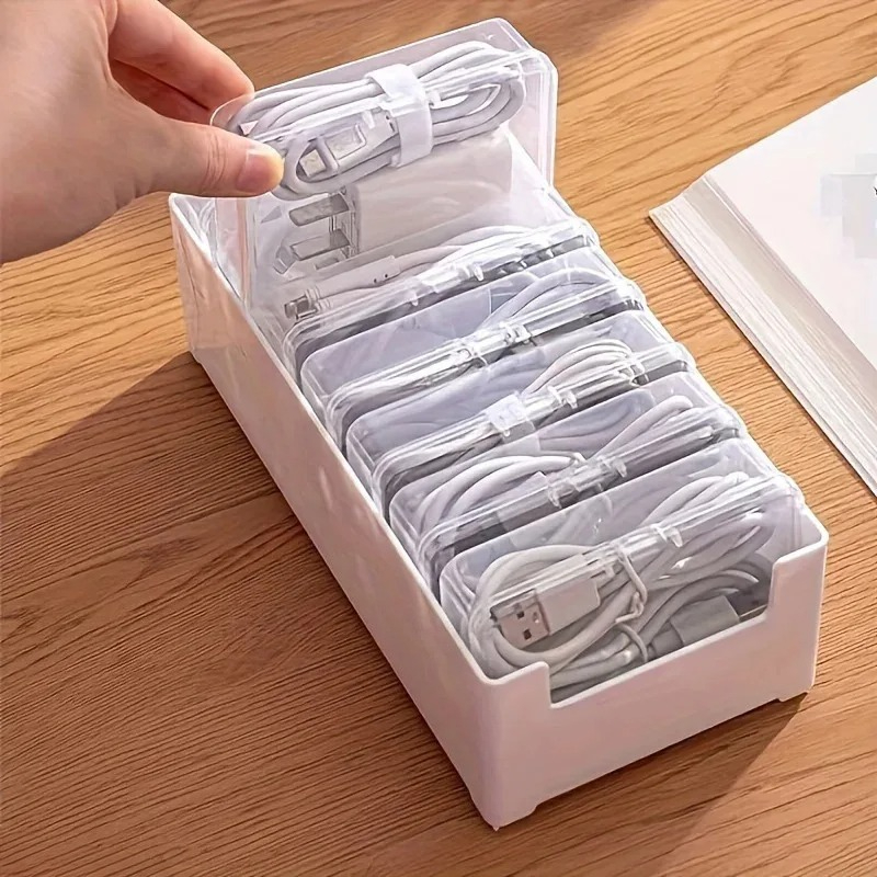 7 Bölmeli Veri Kablosu Saklama - Home Office Organization incelemesi ve fiyatı