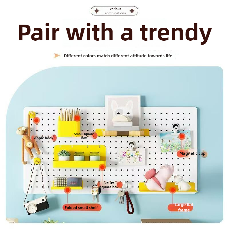 Delik Kurulu DIY Metal Plaka O - Home Office Organization incelemesi ve fiyatı