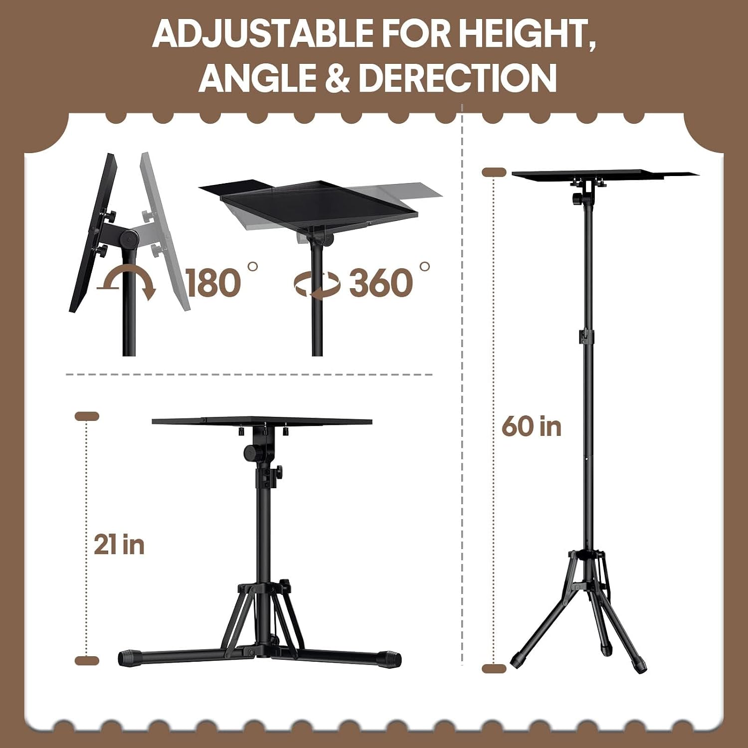 Ayarlanabilir Projektör Standı - Laptop Stand Foldable incelemesi ve fiyatı