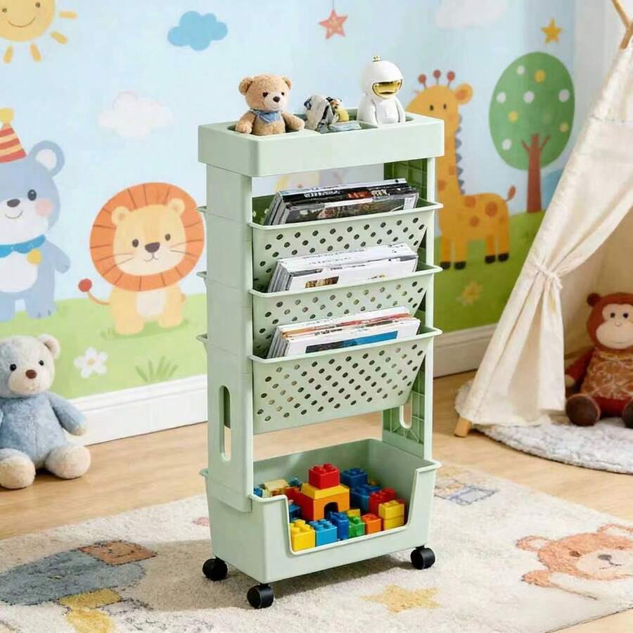 Delikli Raflı 5 Katlı Tekerlek - Rolling File Cart incelemesi ve fiyatı