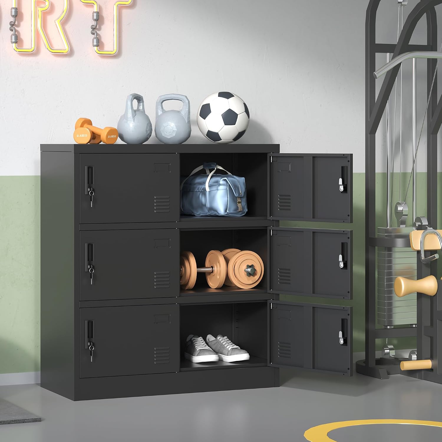 Çalışanlar İçin Metal Dolaplar - Home Office Organization incelemesi ve fiyatı
